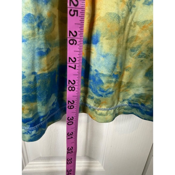 Reel Legends Reel-Tec Performance Shirt Men's Large Blue Orange Camo Long Sleeve - Picture 4 of 5